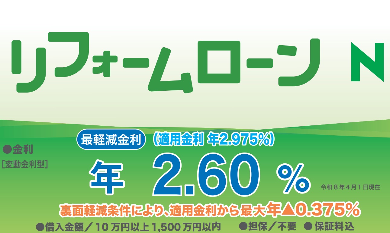 リフォームローンN